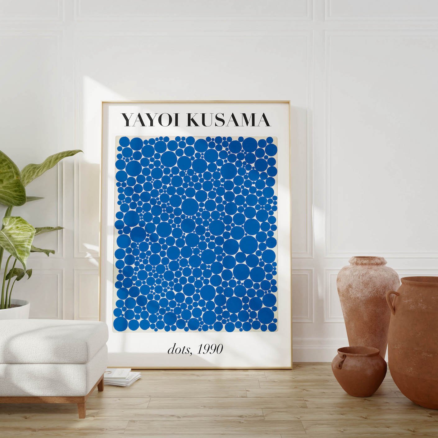 Yayoi Kusama - Dots Japanese Exhibition Art Poster | Architeg Prints